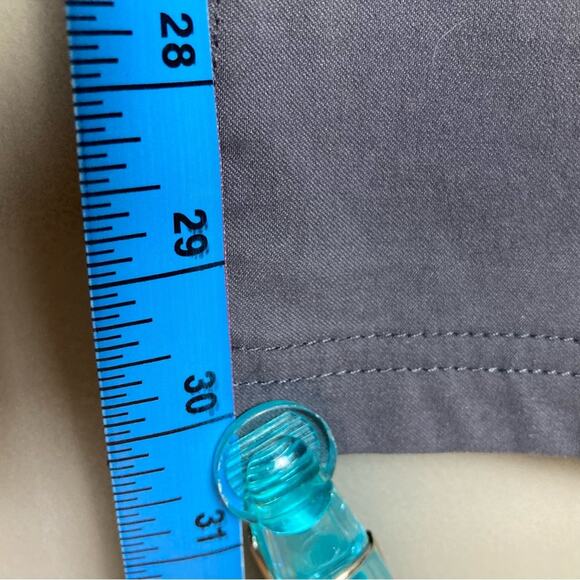 Prana convertible pants women's size 8 gray Monarch capri GORPcore Granola hike - Picture 11 of 11